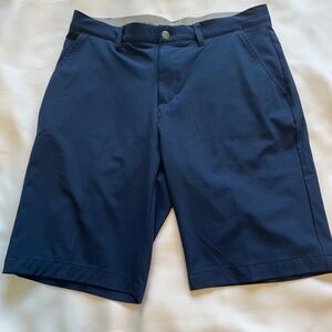 Adidas Men's 32 Navy Golf Shorts